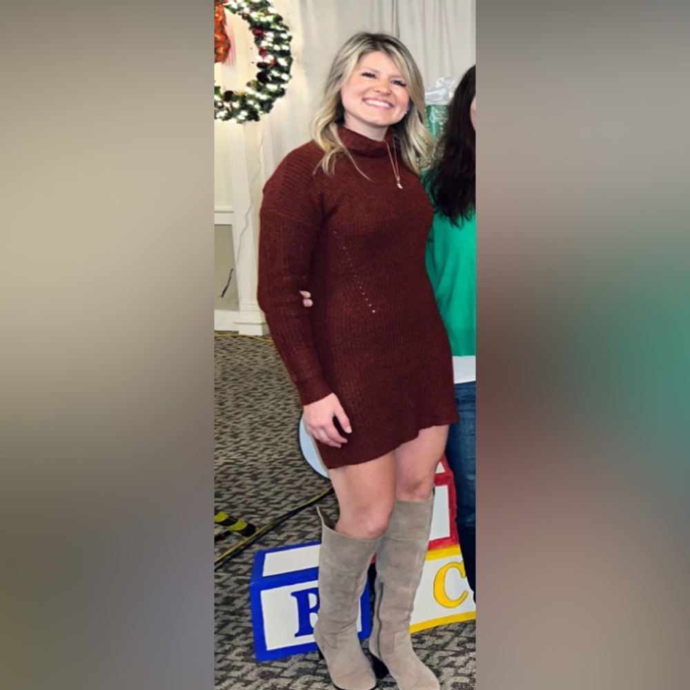 Abercrombie & Fitch Turtleneck Sweater Dress